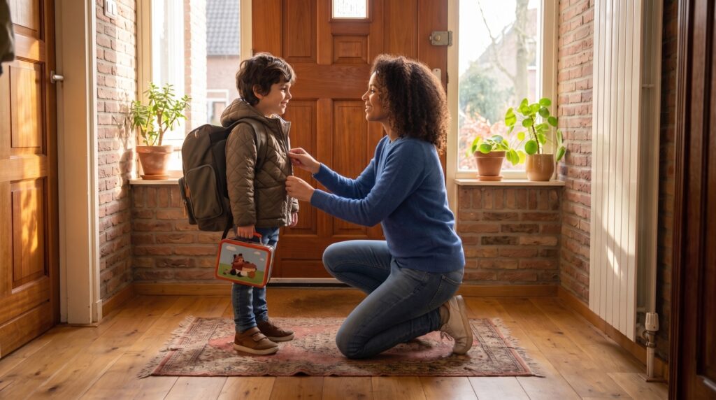 Settling-in days and first day of school